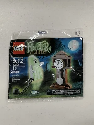 Rare LEGO Monster Fighters: Ghost (30201) Retired Sealed Poly Bag - Image 1 of 2
