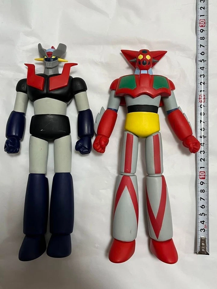 Banpresto Mazinger Z & Getter Robo 1 软乙烯公仔套装 30 厘米二手 JP — 第 1/4 张图片
