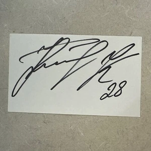 KONSTANTIN KOLTSOV signed 3x5 Karteikarte handsigniert NHL Star - Bild 1 von 2