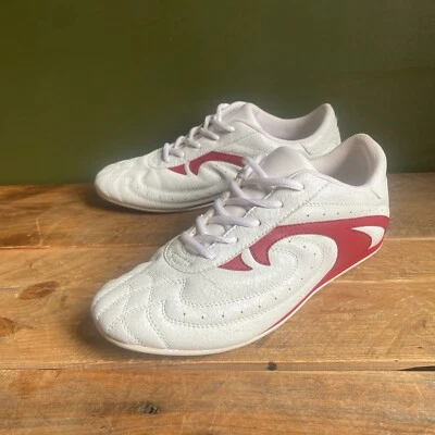Zapatillas de deporte Oneill vintage para mujer - blancas/rojas - UK6,5 Foto 1 de 4