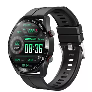 Smart Watch Bluetooth Heart Rate Blood Pressure Sports Watch for iPhone Samsung - Picture 1 of 12