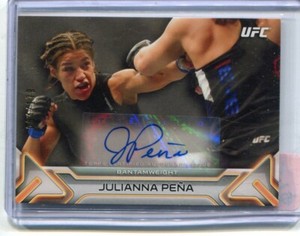 2016 Topps UFC Knockout -JULIANNA PENA - Autograph - MMA #d/179