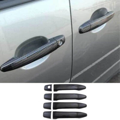 Cubierta decorativa de manija de puerta ABS de fibra de carbono para Lexus RX330/RX350/GX470 2003-2009 Foto 1 de 4