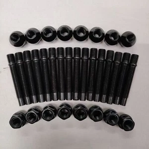 Kit Conversione Borchie Ruota MINI Cooper S JCW R50 R52 R53 - M12x1,5x90mm Argento - Foto 1 di 1