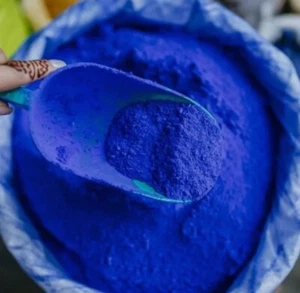 100% Authentic Moroccan Blue Nila Powder For Whitening | 50 g | نيله مغربية - Picture 1 of 8