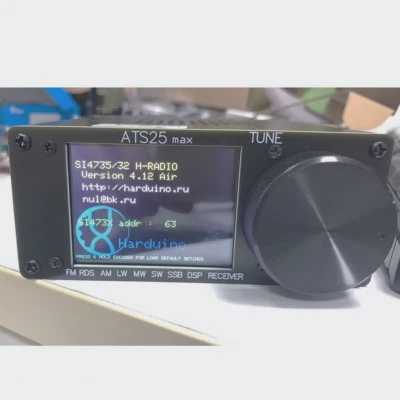 HamGeek ATS25 Max Si4732 All Band Radio Receiver FM RDS AM LW MW SW SSB DSP - Image 1 of 4