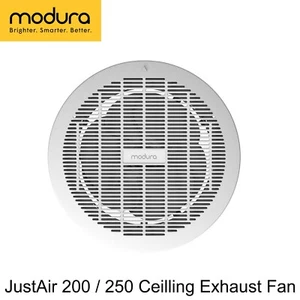 Modura JustAir 200 / 250 Round Ceiling Exhaust Fan Bathroom Laundry Ventilation - Picture 1 of 6