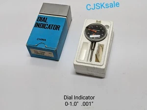 Dial Indicator 0-1.0" .001" Made In China (NEW). - Picture 1 of 11
