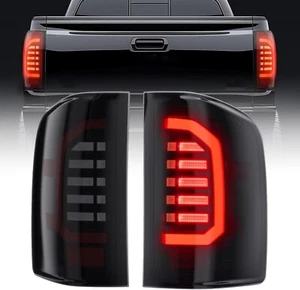 vvavv LED Tail Lights Compatible with 2007-2013 Chevy Silverado 1500 2007-2014 - Foto 1 di 8