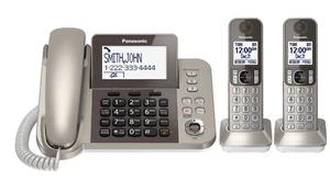 PANASONIC KX-TGF352 Digital Corded/Cordless Phone Answering Machine - Zdjęcie 1 z 24