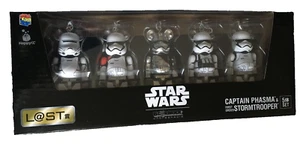 CAPTAIN PHASMA FIRST ORDER STORMTROOPER Medicom 100% Star Wars Bearbrick SET 5 - Picture 1 of 2
