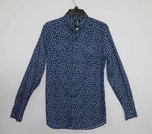 $178 NEW Diesel SULPHER-F Shirt in Midnight Blue Size Small 33/34 SLIM  - Picture 1 of 12