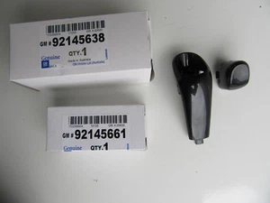 GEAR SHIFT KNOB & BUTTON SET AUTO BLACK VY VZ WK WL HOLDEN COMMODORE GENUINE NEW - Picture 1 of 6