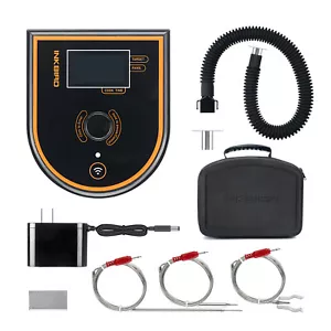 Grillthermometer Bluetooth BBQ Thermometer Oven Temperaturregler WLAN APP 007BW - Bild 1 von 9