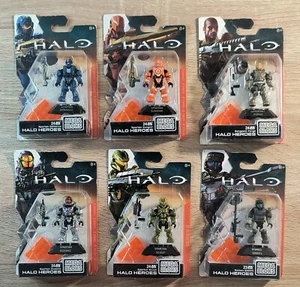 Mega Bloks Halo Heroes. Complete Set of Series 2 (6 Packs). New In Condition. - Picture 1 of 11