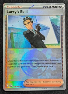 Larry's Skill 115/131 Pokémon TCG 2025 Poke Ball Holo Prismatic Evolutions NM - Picture 1 of 3