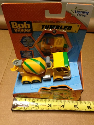 Bob the Builder Take Along TUMBLER die-cast vehicle by TOMY LC65133 - New Cover