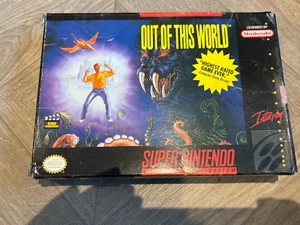 Super Nintendo SNES Another World - Boxed - Picture 1 of 6