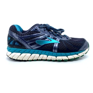 Womens 7.5 Medium (B) Brooks Ariel 16 Gray Blue Running Shoes Sneakers - Picture 1 of 12