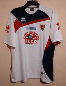 FC US GROSSETO FOOTBALL CLUB 1912 WHITE TRAINING SHIRT XL ITALIA SERIE D GRIFONE - Picture 1 of 10