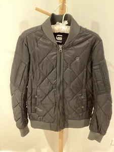 G star men's batt quilted bomber jacket/padded,puffer,winter jacket,size S, used - Picture 1 of 6