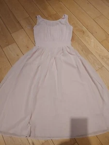 Dorothy Perkins Showcase Blush Bethany Midi Dress Size UK 10 - Picture 1 of 15