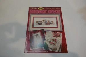 Leisure Arts Faltblatt 2257 Kreuzstichmuster Merry Mice Weihnachten Jean Myers - Bild 1 von 3