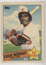 1985 Topps All Star Collector's Edition (Tiffany) Eddie Murray #701 HOF