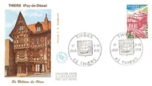 Envelope FDC FRANCE THIERS PUY DÔME 1976 - Picture 1 of 1