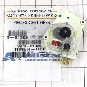 Whirlpool Freezer, Refrigerator Defrost Timer WP3-81329 - Picture 1 of 5