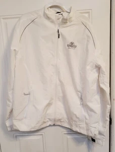 Cutter & Buck Men's Full Zip Jacket 2XL WeatherTec White - Picture 1 of 7