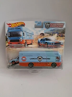 1:64 HOTWHEELS LANCIA RALLY 037 EURO HAULER GULF - Immagine 1 di 4