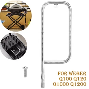 Edelstahl Brenner Ersatz Gasgrill Für Weber Q100 Q120 Q1000 Q120 Ersatzteile DHL - Bild 1 von 13