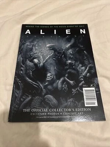 RIDLEY SCOTT ALIEN COVENANT OFFICIAL COLLECTOR'S MAGAZINE RARE UK EDITION - Picture 1 of 16
