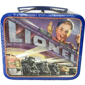 Lionel Train Collectible Tin Limited Edition Mini Lunchbox Pail Sealed 1998 New! - Picture 1 of 7