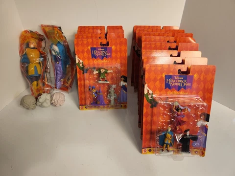Disney The Hunchback of Notre Dame Mattel Collectibles Figures lot Cover