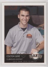 2013 Grandstand San Jose Giants Colton Seike #38