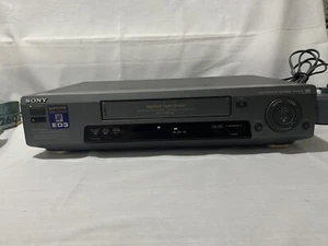 ULTRAR RARE Sony SLV-ED3 PAL NTSC MESECAM Video Cassette Player Recorder *READ* - Picture 1 of 10
