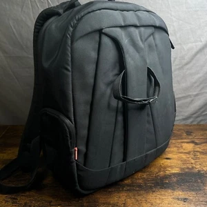 Manfroto Zaino Borsa Fotografo Fotocamera Obiettivo Nero Cerniera Regolabile - Foto 1 di 21