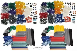 800 K'NEX RODS & CONNECTORS Mixed Bulk Lot Standard Replacement Parts KNEX - Picture 1 of 4