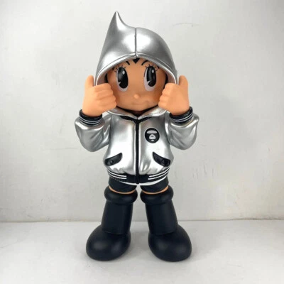 Figura de acción con capucha plateada Astro Boy de 10" anime dibujos animados Japón estatuilla juguete USADA Foto 1 de 4