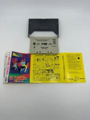 THE ROLLING STONES - DIRTY WORK CASSETTE ALBUM 1986 (ROLLING STONES RECORDS) - Image 1 of 2