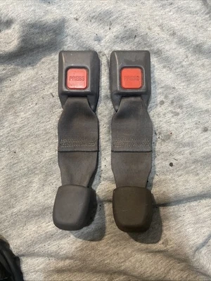 1989 - 1995 Toyota pick up extended cab rear seatbelt receivers - Image 1 of 4