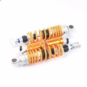 2pc Rear Shock Absorber Motorcycle 12.5" 320mm Air Suspension Clevis End ATV - Picture 1 of 7
