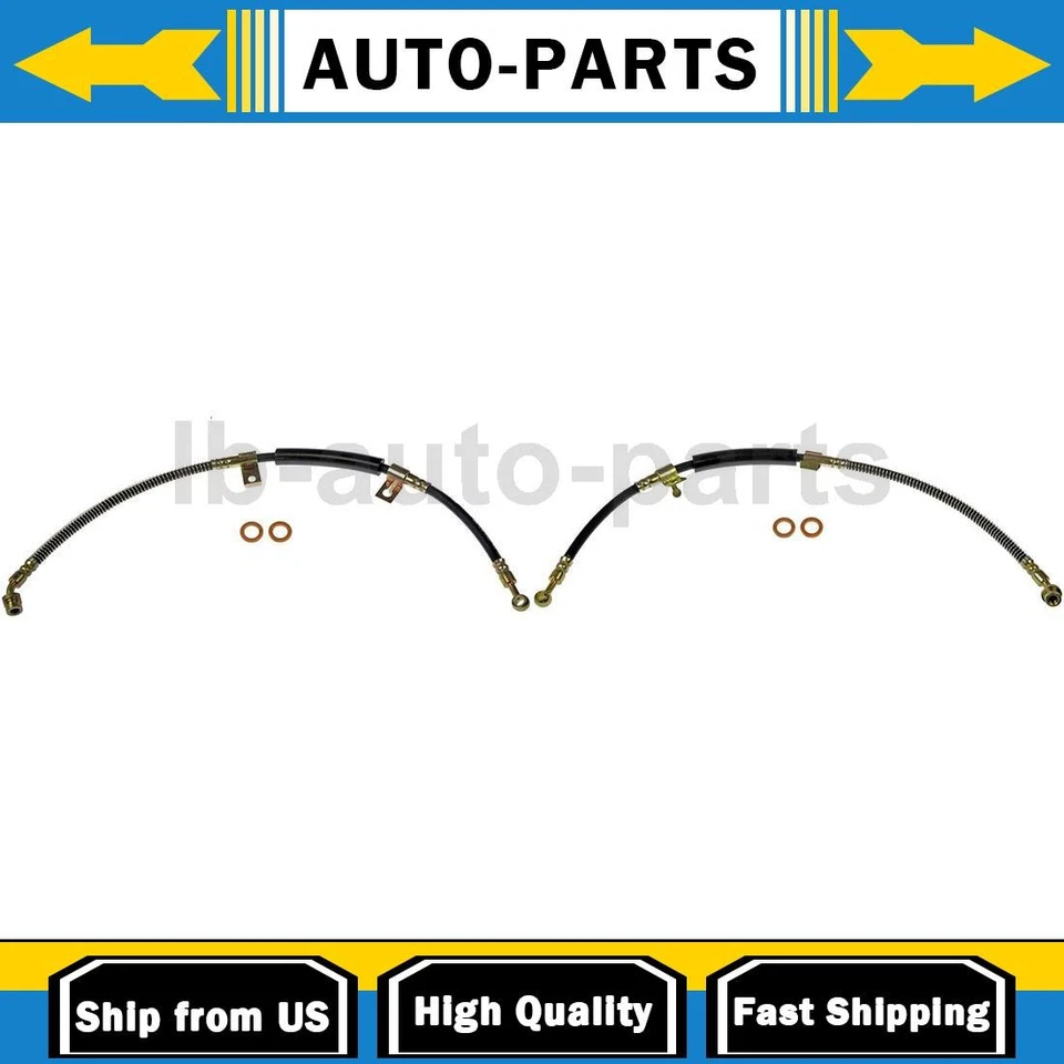 Manguera de freno delantera Dorman 2 piezas para Kia Sorento 2006 3,5 L Foto 1 de 4