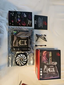ASUS ROG Strix Z390-I Gaming LGA 1151, Intel Motherboard With CRYORIG cooler - Photo 1/8