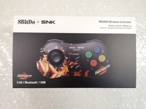 CONTROLLER (MANETTE) STYLE SNK NEO GEO (MAI) BLUETOOTH PC/NEO-GEO MINI/ANDROID E - Picture 1 of 5