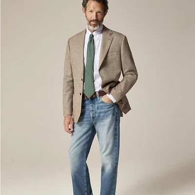 J.Crew Ludlow Jacket – English Herringbone Wool Sport Coat – Size 42L - Image 1 of 4