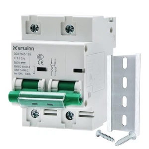 Interruttore Miniatura 500V DC 2Poli 125Amp Circuito Intelligente... - Foto 1 di 6