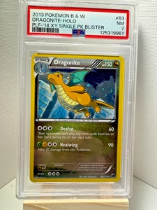 Cosmos Holo - Dragonite (Blister Pack) Pokémon Black & White #83 PSA 7 - Picture 1 of 2